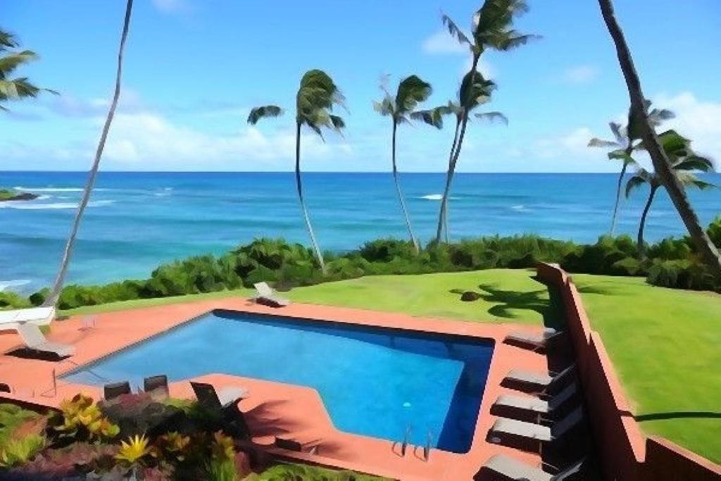 Luxury 2-story Oceanfront W/ Views & Pool Apartment